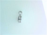 Pendente Oxygène Donna Kate in Oro bianco Rubino 0.50 Ct 99295165 - 99295165
